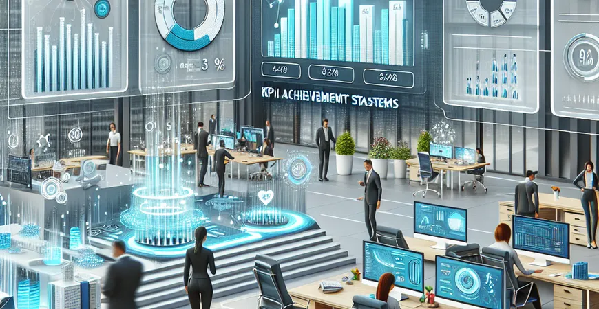 KPI 达成统计系统：快速掌握绩效达成情况